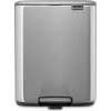 Brabantia Kôš na odpad pedálový Bo 12 l, matná oceľ