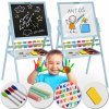 Magnetická otočná tabuľa Ricokids - modrá