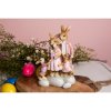 Clayre & Eef Dekorácie Králičia rodinka - 11*6*18 cm - Clayre & Eef