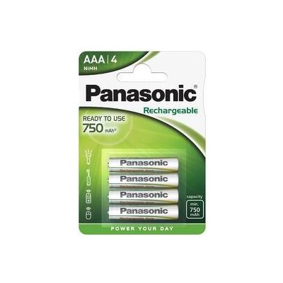 Panasonic Evolta AAA 750 mAh 4ks HHR-4MVE/4BP