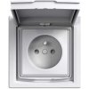 Schneider Electric Schneider ASFORA 1-zásuvka IP44 viečko biela EPH2800321