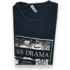 Dámske tričká DRAMA čierná 4XL