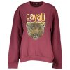 CAVALLI CLASS Perfektná Dámska Mikina Viola Farba: Fialová, Veľkosť: S