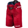 CCM Nohavice CCM Jetspeed Pro Velcro SR, červená, Senior, M