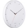 KARLSSON Dizajnové nástenné hodiny 5940WH Karlsson 40cm