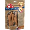 8in1 Triple Flavour Doplnkové krmivo pre dospelých psov rebierka 113 g