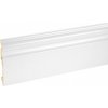 Cezar LAKOVANÁ MDF PODLAHOVÁ LIŠTA - V = 115 mm Vzhľad: LACQUERED white, Rozmery: 115x14.5 mm
