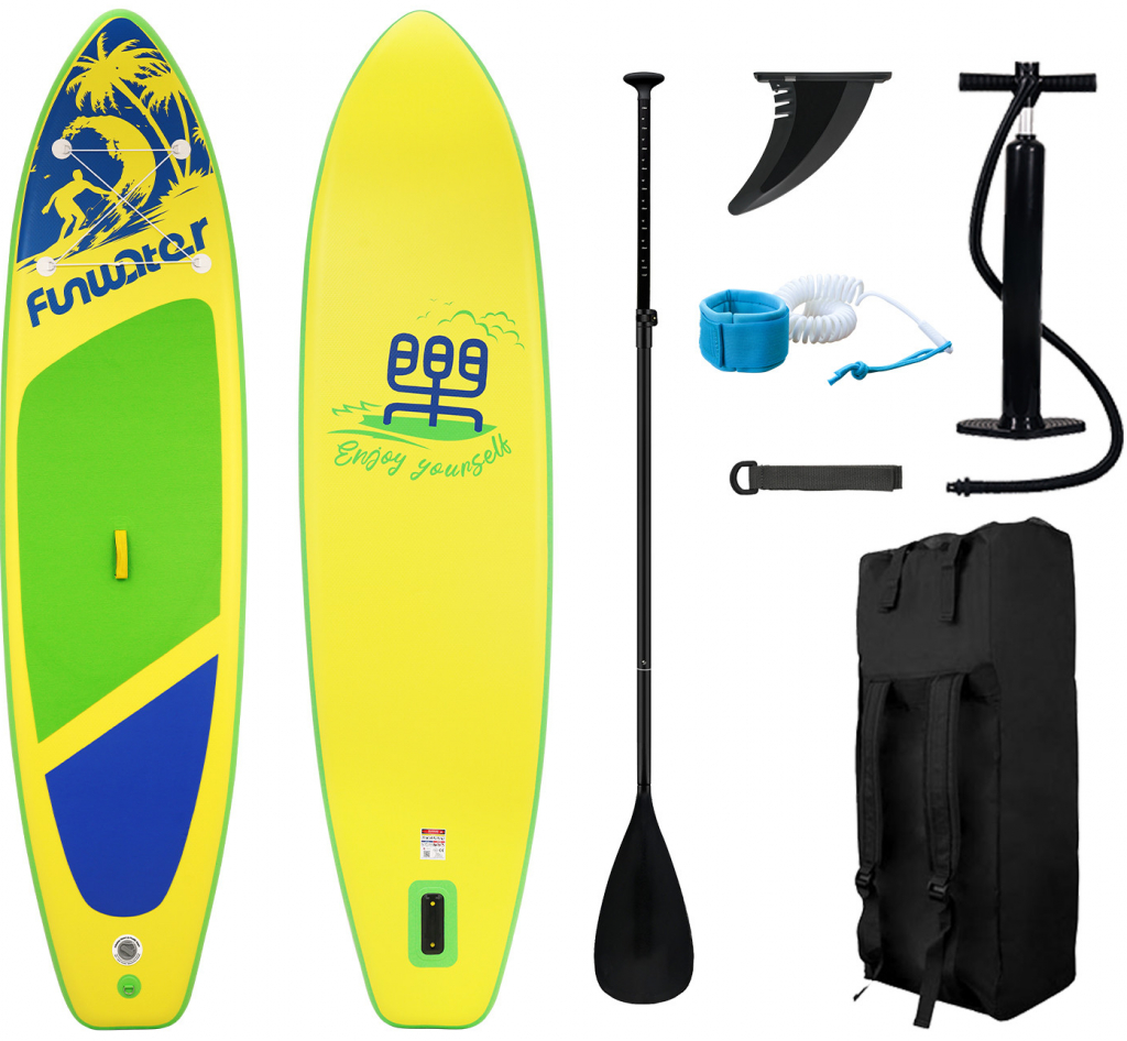 Paddleboard FunWater Yellow350