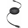 Baseus 10364500113-00 Free2Pull mini USB-C/USB-C, 1,5m, černý