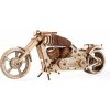 Ugears 3D drevené mechanické puzzle VM-02 Motorka (chopper)