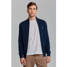 Gant Cotton Pique Zip Cardigan