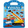 Znovupoužiteľné samolepky pre deti Vehicles II