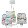 Dalber Dalber 61687 - Detský luster BABY TRAVEL 3xE27/60W/230V PI413 + záruka 3 roky zadarmo + záruka 3 roky zadarmo