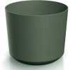 PROSPERPLAST Kvetináč TUBO 12,8cm tmavě zelený