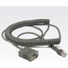 Zebra cable RS232 12ft curly, CBA-R03-C12PAR (CBA-R03-C12PAR)
