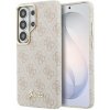 Guess PU 4G Script Metal Logo Magnetic Zadný Kryt na Samsung Galaxy S26 Ultra Pink GUHMS26L5P4FWMSP