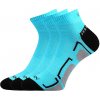 VOXX ponožky Flash neon tyrkysové 3 páry 35-38 112514