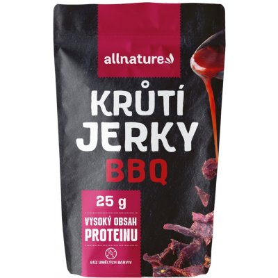 Allnature Turkey Jerky, BBQ, 25 g