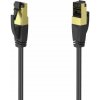 Hama 00200694 RJ45 CAT 8 S/FTP, 5m, černý