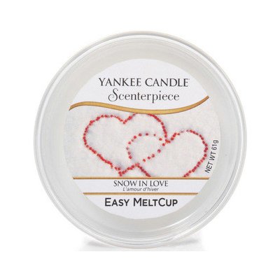 Yankee Candle Scenterpiece Easy MeltCup Snow In Love 61 g
