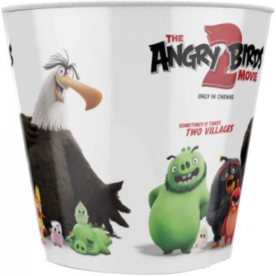 CORNiCO Pohár filmový XXL Angry birds 2 na popcorn 5000 ml