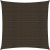 Tieniaca plachta 160 g/m², hnedá 3,6x3,6 m, HDPE
