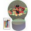 Nočná lampa Agra biela