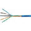 Schrack HSEKU423P4 U/UTP Cat.6 4x2xAWG24 300 MHz, PVC, Eca, 305m, modrý