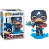 FunkoPop Funko POP! Avengers Endgame: Captain America with Broken Shield and Mjolnir