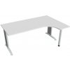 stôl ergo ľavý 180x120 cm - FE 1800 L biela