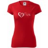 Borderská kólia EKG Dámske Fantasy športové dresovina Červená