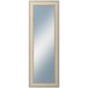DANTIK - Zrkadlo v rámu, rozmer s rámom 50x140 cm z lišty GREECE biela (2639)