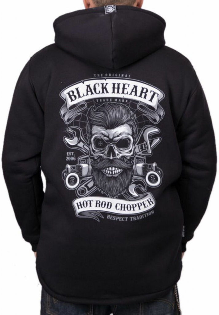 Pánska BLACK HEART RESPEECT TRADITION BLACK 8207