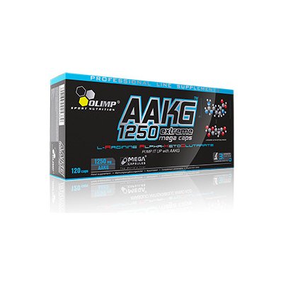 Olimp - AAKG 1250 Extreme Mega Caps 120kps - Arginín Alfa-Ketoglutarát megakapsuly