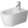 Duravit ME by Starck - Závesný bidet s prepadom, s WonderGliss, biela 22881500001