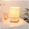 Atmosphera | Atmosphera - Stolná lampa TOXEY 1xE14/25W/230V borovica/béžová | P6456