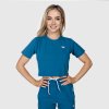 Iron Aesthetics Euphoria Športový crop top smaragdový