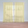 Sablio Záclony Svetložltá: 2ks 150x250cm