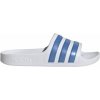 Detské šľapky adidas, ADILETTE AQUA K biela,modrá 29