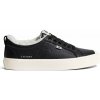 Pánske voľnočasové topánky Cariuma OCA Therma Low Black Premium Leather Sneaker