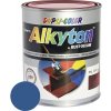 Farba na kov hrdzu i drevo DUPLI-COLOR Alkyton enziánovo modrá RAL5010 lesklá 750 ml