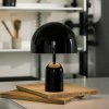 Tom Dixon Bell Prenosná stolová LED lampa, čierna, IP44 - BEPO01BLUN