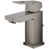 Umývadlová batéria GROHE EUROCUBE s výpusťou kartáčovaný Hard Graphite 23127AL0