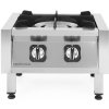 TECHNICA Plynová stolička 17,0 kW, velikost L, 500x500x350 mm, dvoukorunkový hořák | TECHNICA, Silver Line