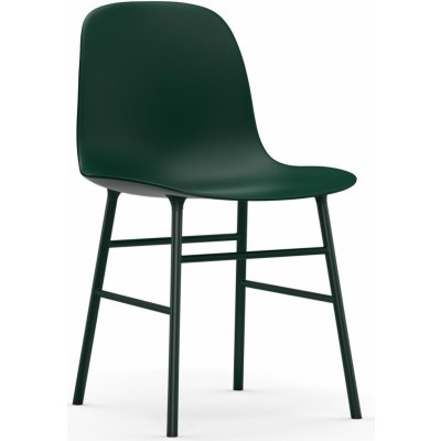 Normann Copenhagen Form Chair zelená / oceľ