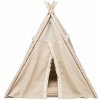 Trixie Teepee BOHO s vankúšom, 55 x 65 x 44 cm, bavlna, béžová