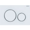 GEBERIT - Sigma20 Ovládacie tlačidlo splachovania, biela mat/chróm 115.882.JT.1
