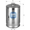 UFI PALIVOVÝ FILTER AUDI A8 2.8 3.7 4.2