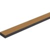 Stenová lišta dekor dub 2400 x 25 x 10 mm