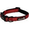 Alcott reflexní obojek pro psy, Adventure, zářivě červený, velikost S